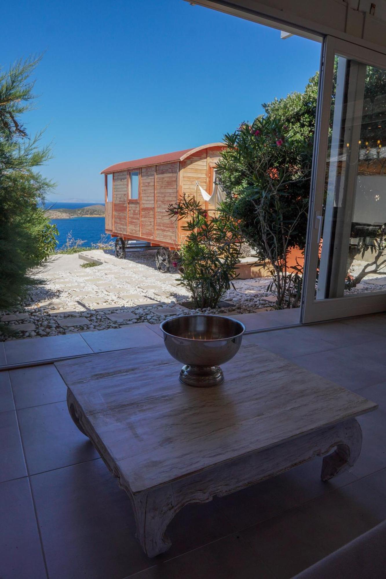 Villa Zen Dans Le Bleu Ermoupoli Luaran gambar